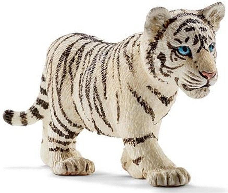 Schleich Tiger Cub, White - 4005086147324