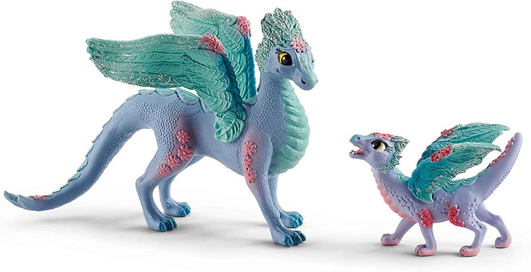 Schleich Blossom Dragon Mother and Child - 4059433036557