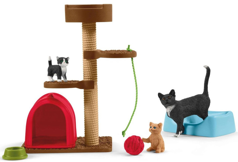 Schleich Playtime for Cute Cats - 4059433573045