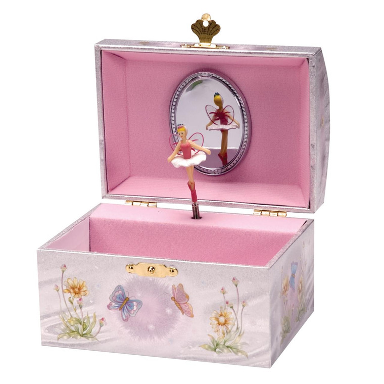 Schylling Iridescent Fairy Jewelry Box - 019649214174
