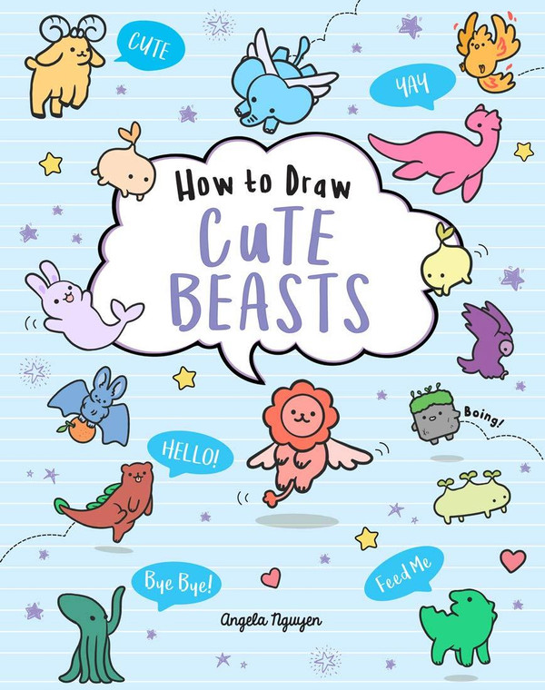 Sterling Publishing How to Draw Cute Beasts - 9781454941224