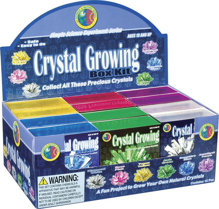 Toysmith Crystal Growing Box Kit - 085761060722