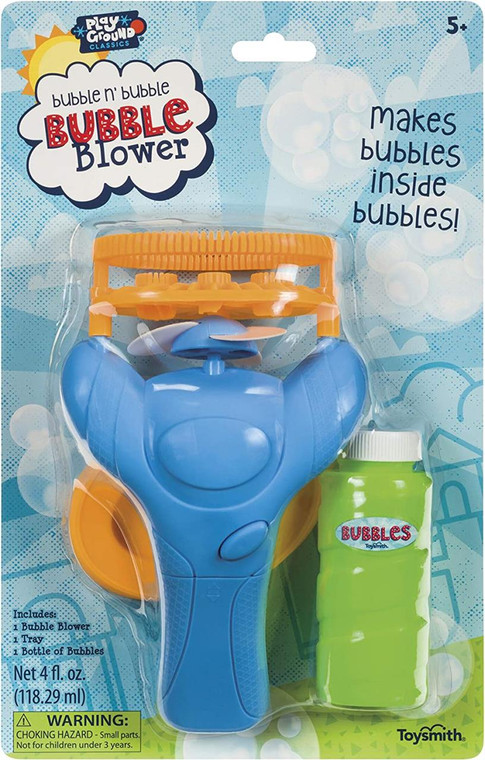 Toysmith Playground Classics Bubble N Bubble Blower - 085761248908