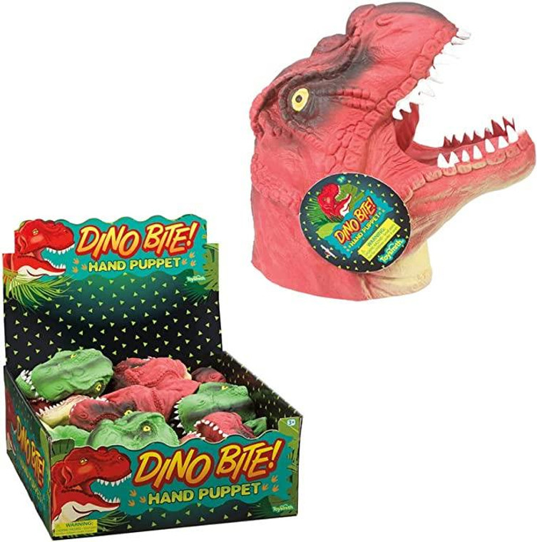 Toysmith Dino Bite! Hand Puppet - 085761254404