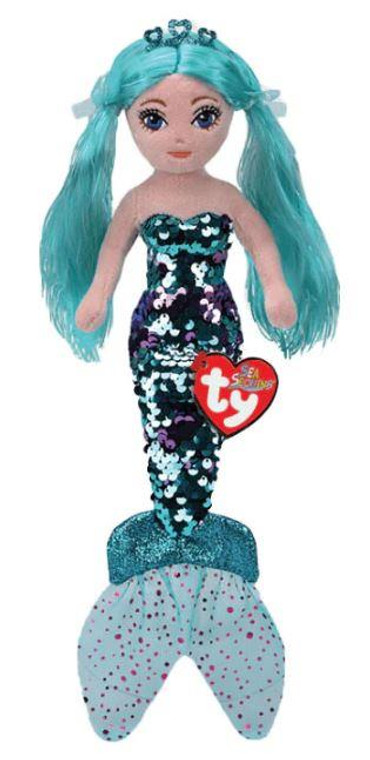 Ty Inc Azure Sequin Mermaid - 008421021079