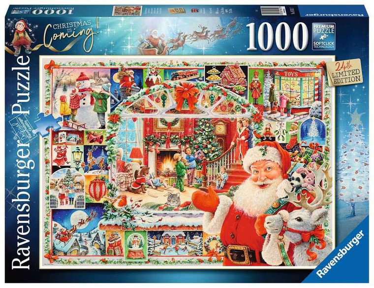 Ravensburger Christmas Is Coming! 1000PC Puzzle - 4005556165117