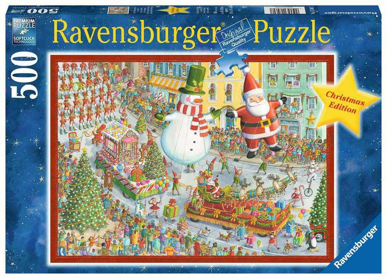 Ravensburger Here Comes Christmas! 500PC Puzzle - 4005556174607