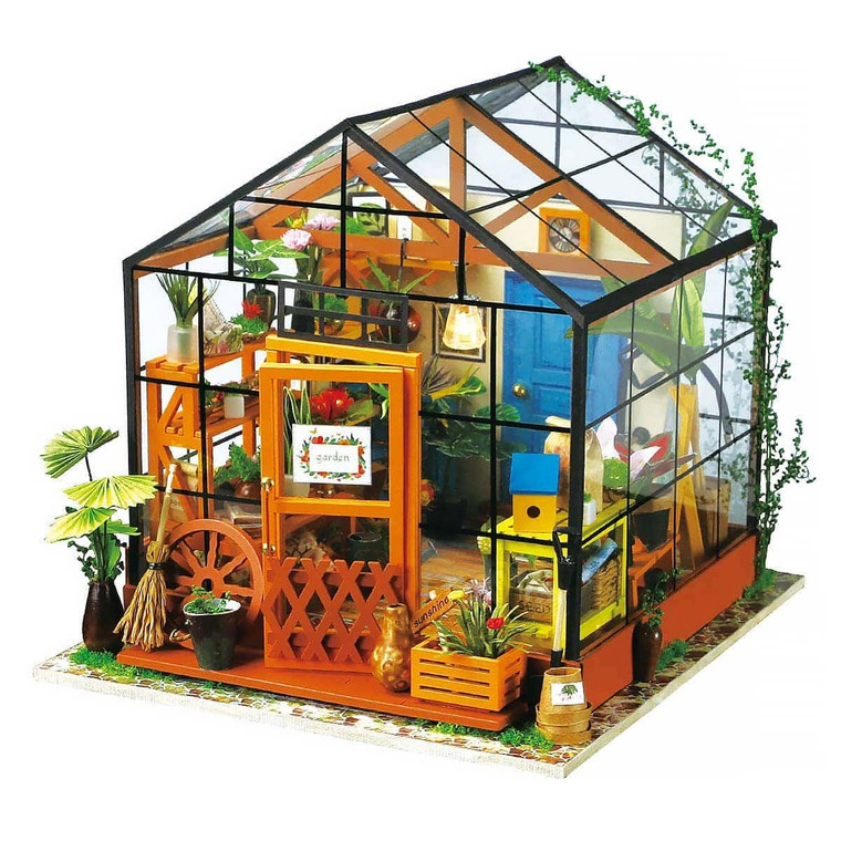 Hand Craft Us House Kit- Cathy's Flower House - 819887023237