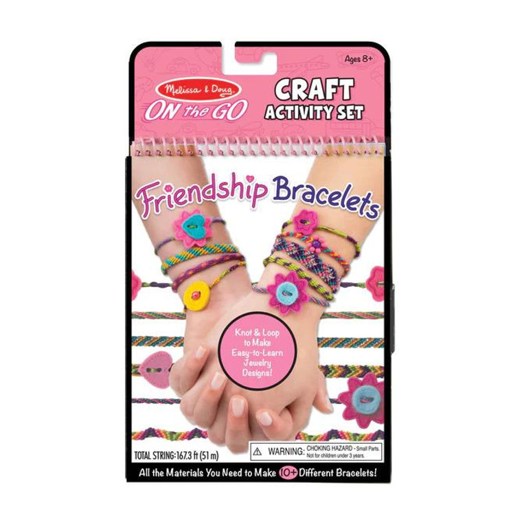 Mellissa & Doug On The Go Crafts - Freidnship Bracelets - 000772094221