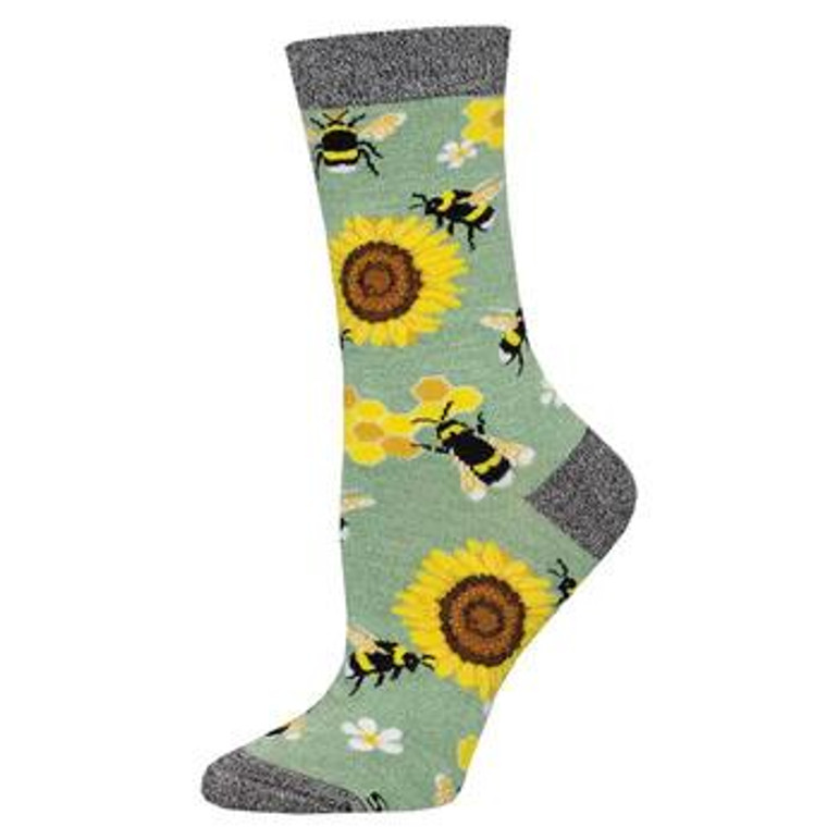 Socksmith Honey In The Bank Socks - Green - 848292056288