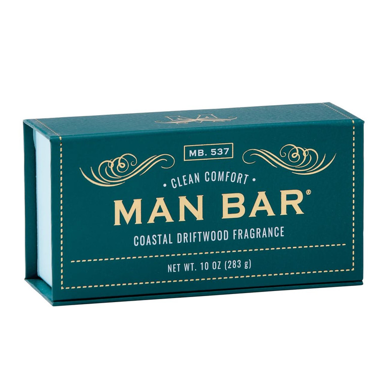 San Francisco Soap Company Man Bar Soap - Clean Comfort Coastal Driftwood - 722030239006