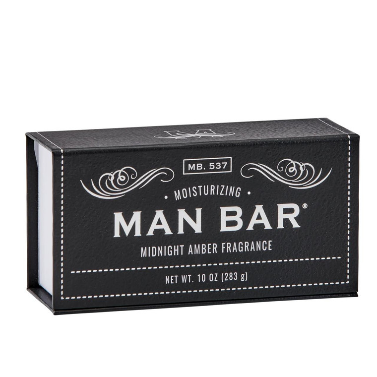 San Francisco Soap Company Man Bar Soap - Moisturizing Midnight Amber - 722030623003