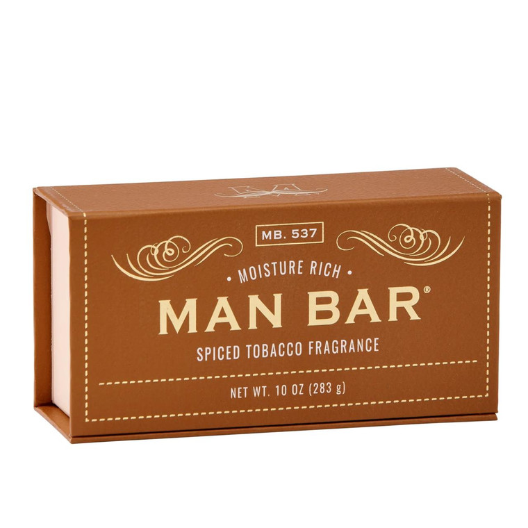 San Francisco Soap Company Man Bar Soap - Moisture Rich Spiced Tobacco - 722030782014