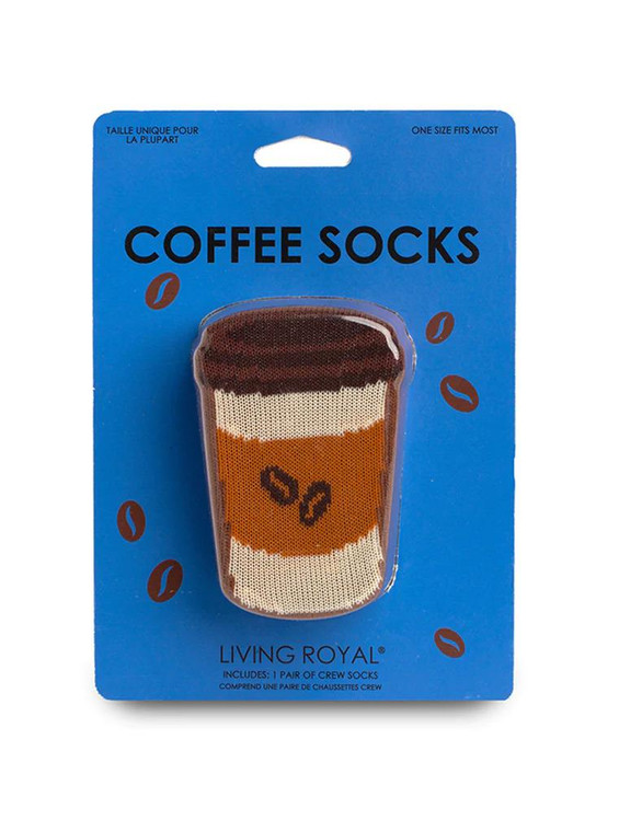 Faire Coffee 3D Crew Socks - 810096571007