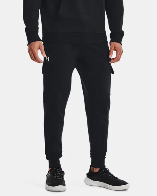 Under Armour Men's Rival Fleece Cargo Joggers - 196884781446