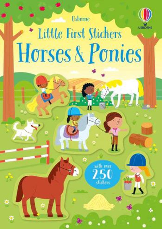 Harper Collins Little First Stickers Horses & Ponies - 9781805070979
