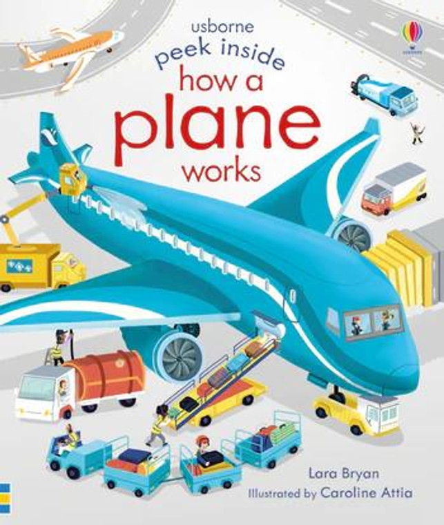 Harper Collins Peek Inside How A Plane Works - 9781805319528