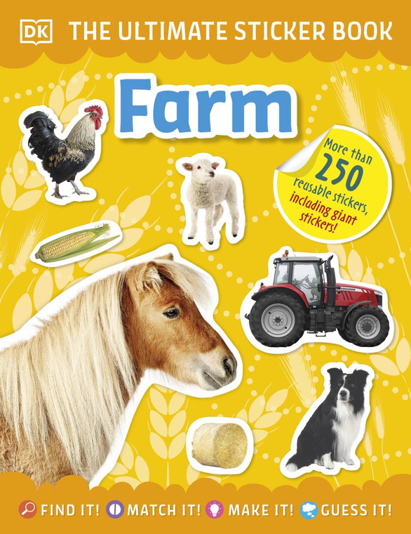 Penguin The Ultimate Sticker Book - Farm - 9780744033915