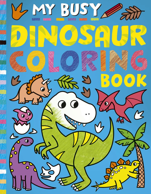 Penguin My Busy Dinosaur Coloring Book - 9781664340510