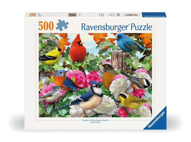 Ravensburger Garden Birds - 500 pc. Puzzle - 4005555001478