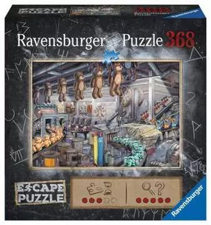 Ravensburger Escape: The Toy Factory 368 PC. - 4005556165315