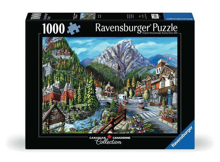 Ravensburger Welcome to Banff - 1000 pc. Puzzle - 4005555004943