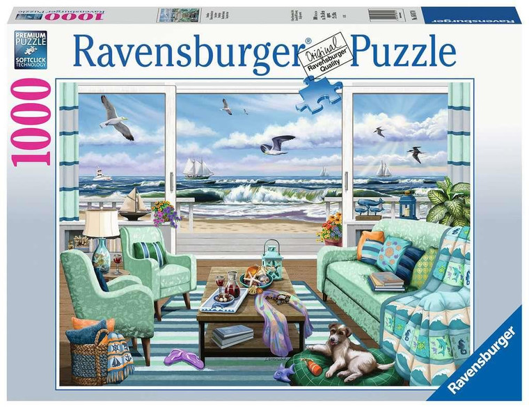 Ravensburger Beachfront Getaway - 1000 pc. Puzzle - 4005555005537