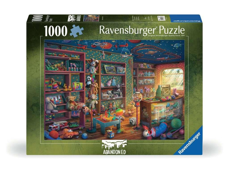 Ravensburger Abandoned: Tattered Toy Store - 1000 pc. Puzzle - 4005555006367