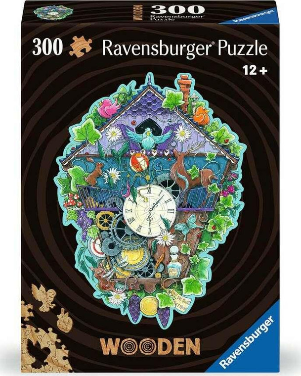 Ravensburger Wood: Cuckoo Clock - 300 pc. Puzzle - 4005555007593