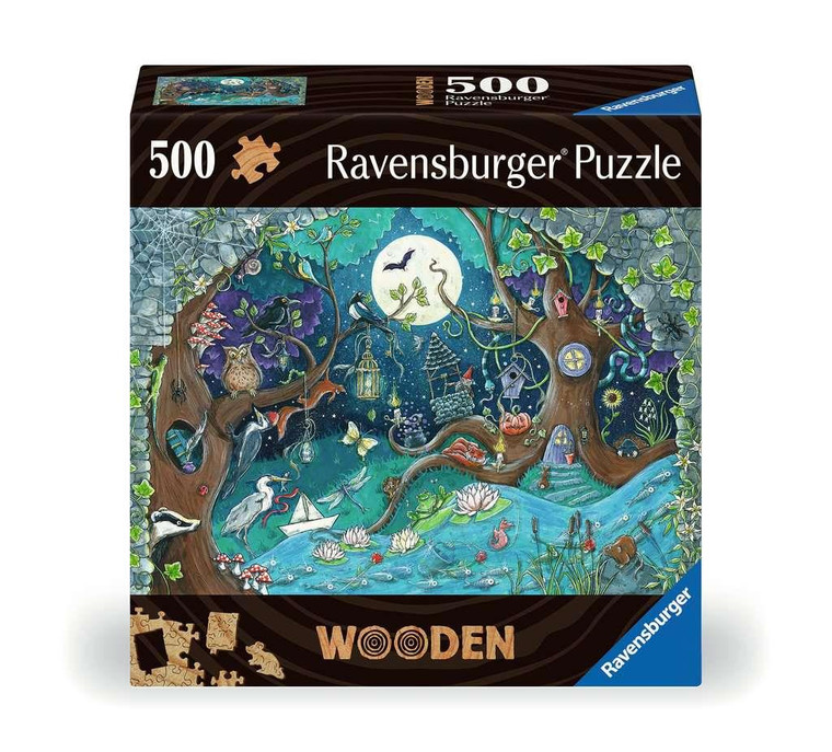 Ravensburger Wood: Fantasy Forest - 500 pc. Puzzle - 4005556175161