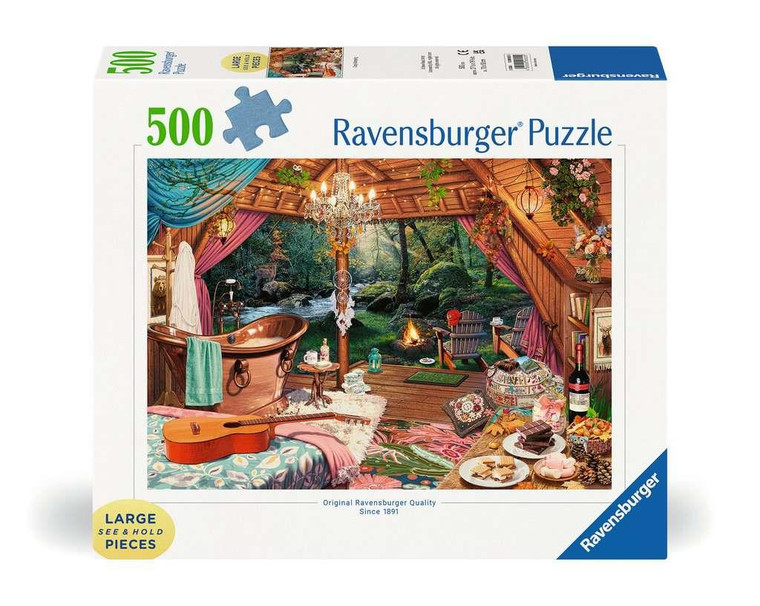 Ravensburger Cozy Glamping - 500 pc. Puzzle - 4005555008255