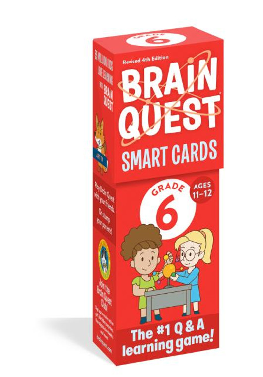 Workman Publishing Brain Quest Smart Cards: 6th Grade - 9781523523924