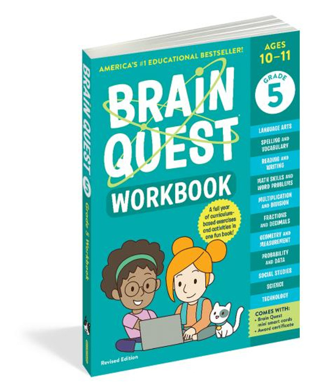 Workman Publishing Brain Quest Workbook: 5th Grade - 9781523517398