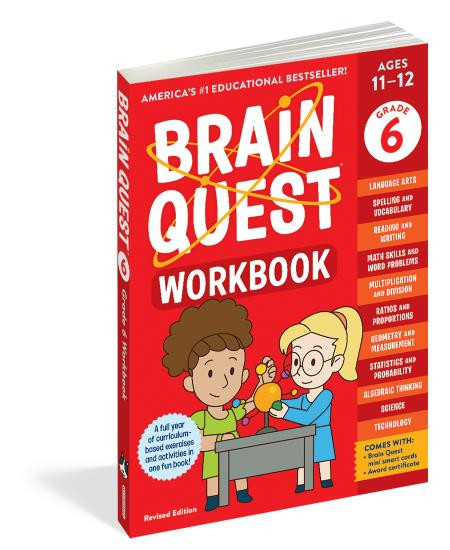 Workman Publishing Brain Quest Workbook: 6th Grade - Yeager's