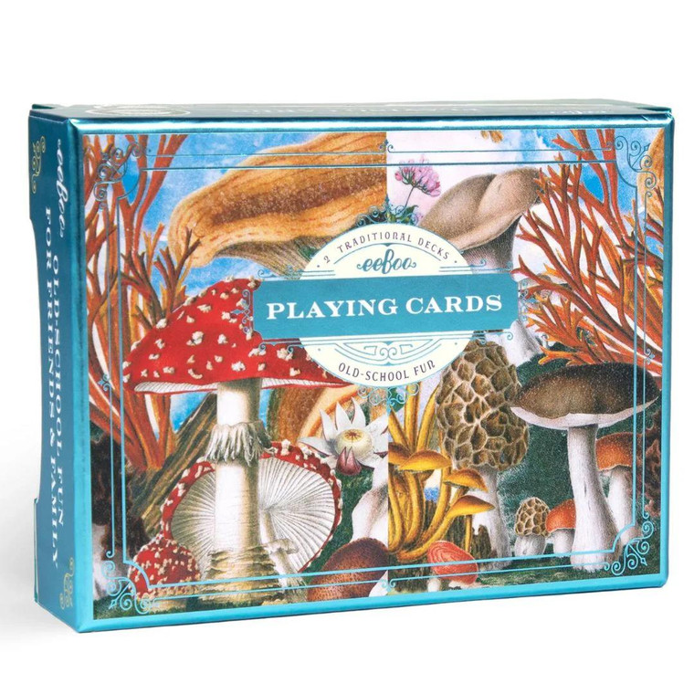 Eeboo Mushroom Playing Cards - 689196515309