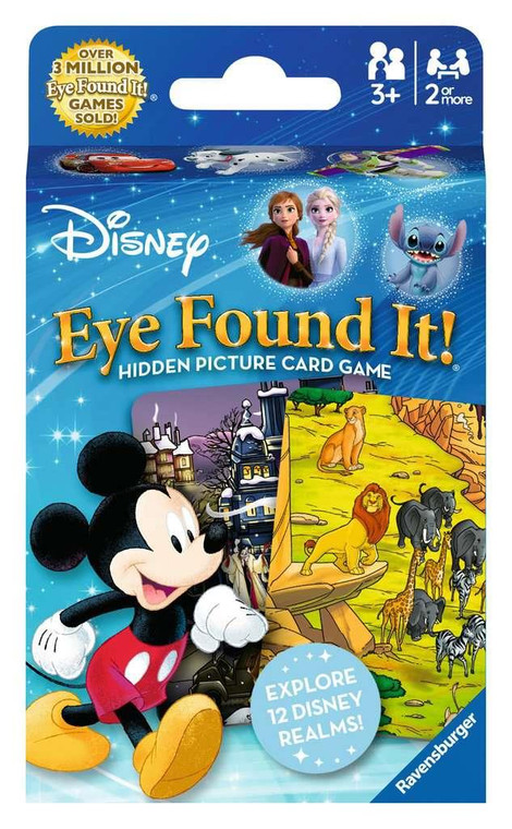 Ravensburger World of Disney Eye Found It! Hidden Picture Card Game - 810558013083