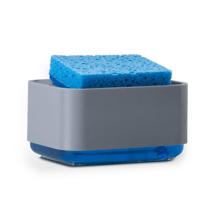 Harold Import Comp Kitchen Soap Dispensing Sponge Holder with Sponge - 781723439192