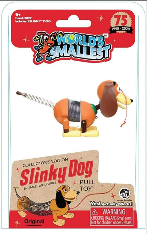 World's Smallest Slinky Dog - 810010990914