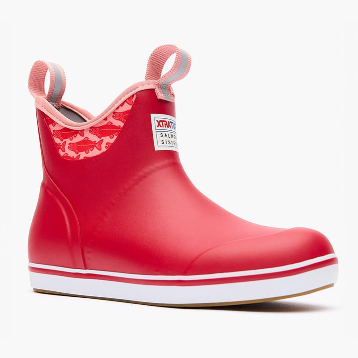 Xtratuf Women's Salmon Sisters 6 in Ankle Deck Boot - Yeager's