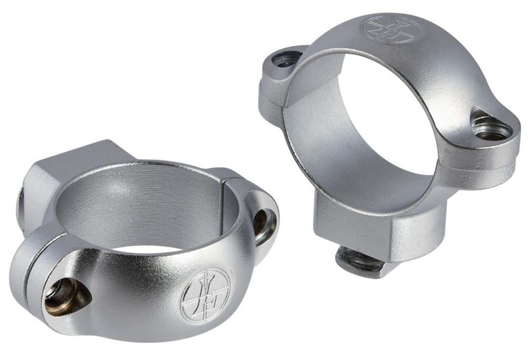 Leupold & Stevens In Standard 1in Medium Silver Rings - 030317499020