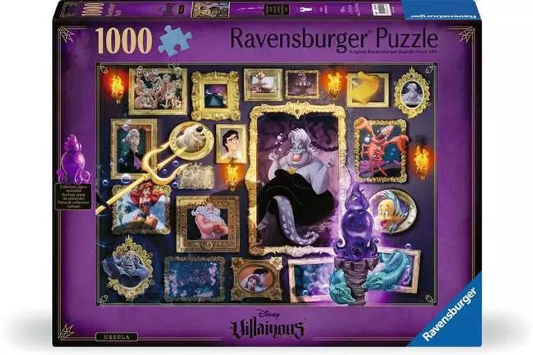 Ravensburger Villainous Ursula - 1000 Pieces Puzzle - 4005555011132