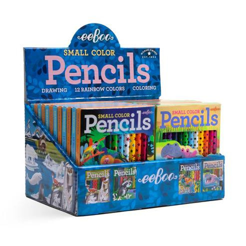 Eeboo Small Pencil Animals in Wild Assortment - 689196514562