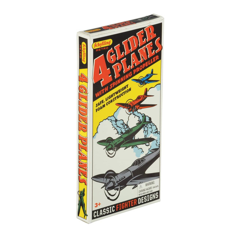 Schylling Retro Glider 4 Pack - 019649234042