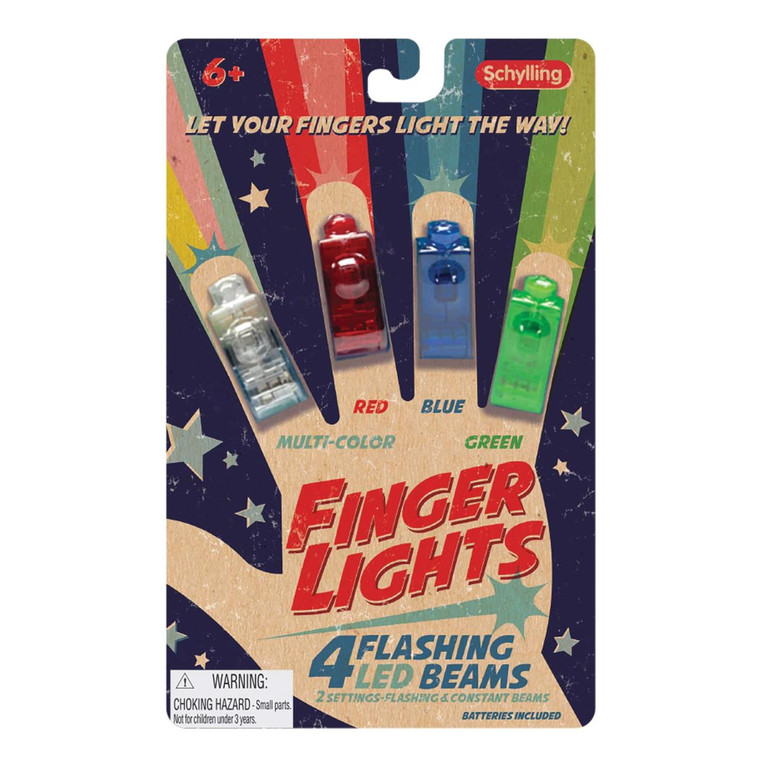 Schylling Led Finger Flashlights - 019649227631