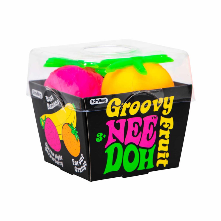 Schylling Groovy Fruit Nee Doh - 019649235322