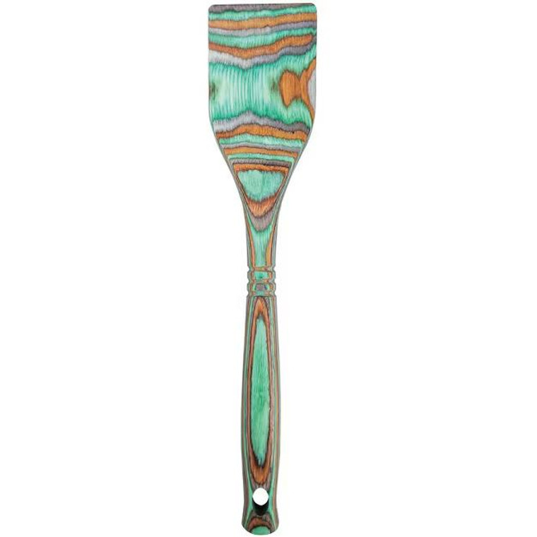Island Bamboo Mint Pakkawood Spatula - 096444415241