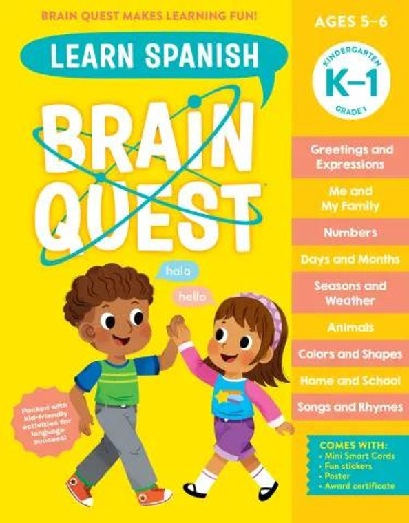 Workman Publishing Brain Quest Workbook: Learn Spanish - 9781523528547 Workman Publishing Brain Quest Workbook: Learn Spanish - 9781523528547