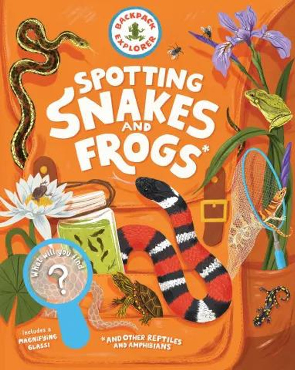 Workman Publishing Backpack Explorer: Spotting Snakes and Frogs, and Other Reptiles and Amphibians - 9781635869132 Workman Publishing Backpack Explorer: Spotting Snakes and Frogs, and Other Reptiles and Amphibians - 9781635869132