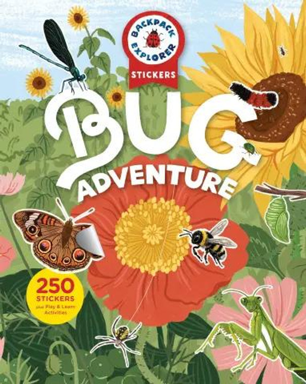 Workman Publishing Backpack Explorer Stickers: Bug Adventure - 9781635869224 Workman Publishing Backpack Explorer Stickers: Bug Adventure - 9781635869224