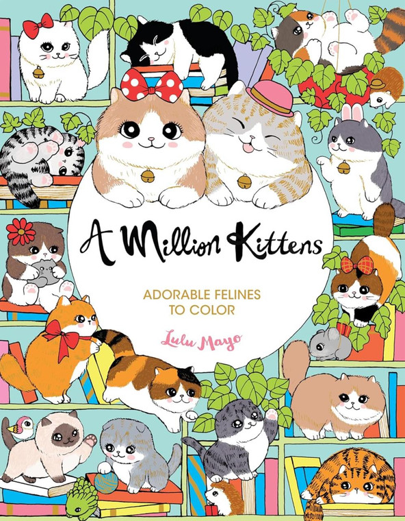 Sterling Publishing A Million Kittens: Adorable Felines to Color - 9781454711643